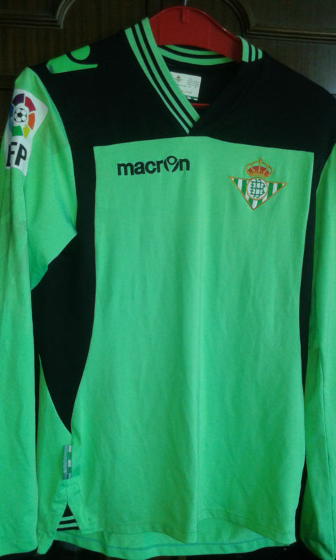maillot real betis gardien 2012-2013 rétro