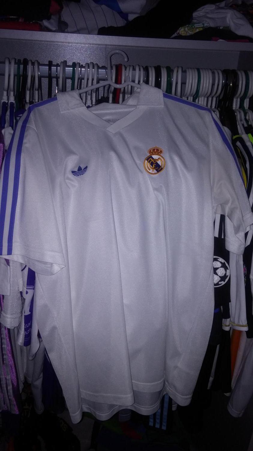 maillot real madrid domicile 1981-1986 pas cher