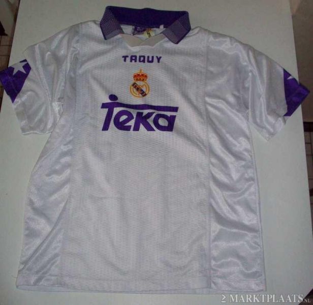 maillot real madrid domicile 1996-1997 rétro