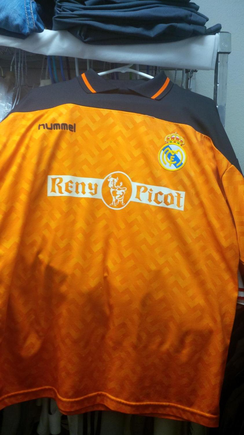 maillot real madrid gardien 1989-1990 rétro