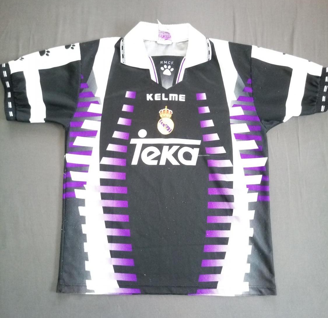 maillot real madrid third 1997-1998 rétro