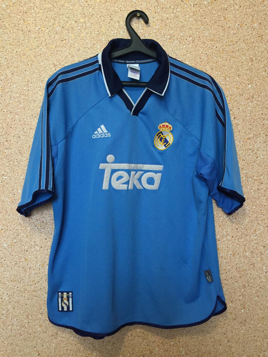 maillot real madrid third 1999-2000 rétro