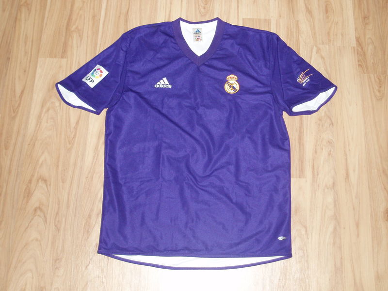 maillot real madrid third 2001-2002 rétro
