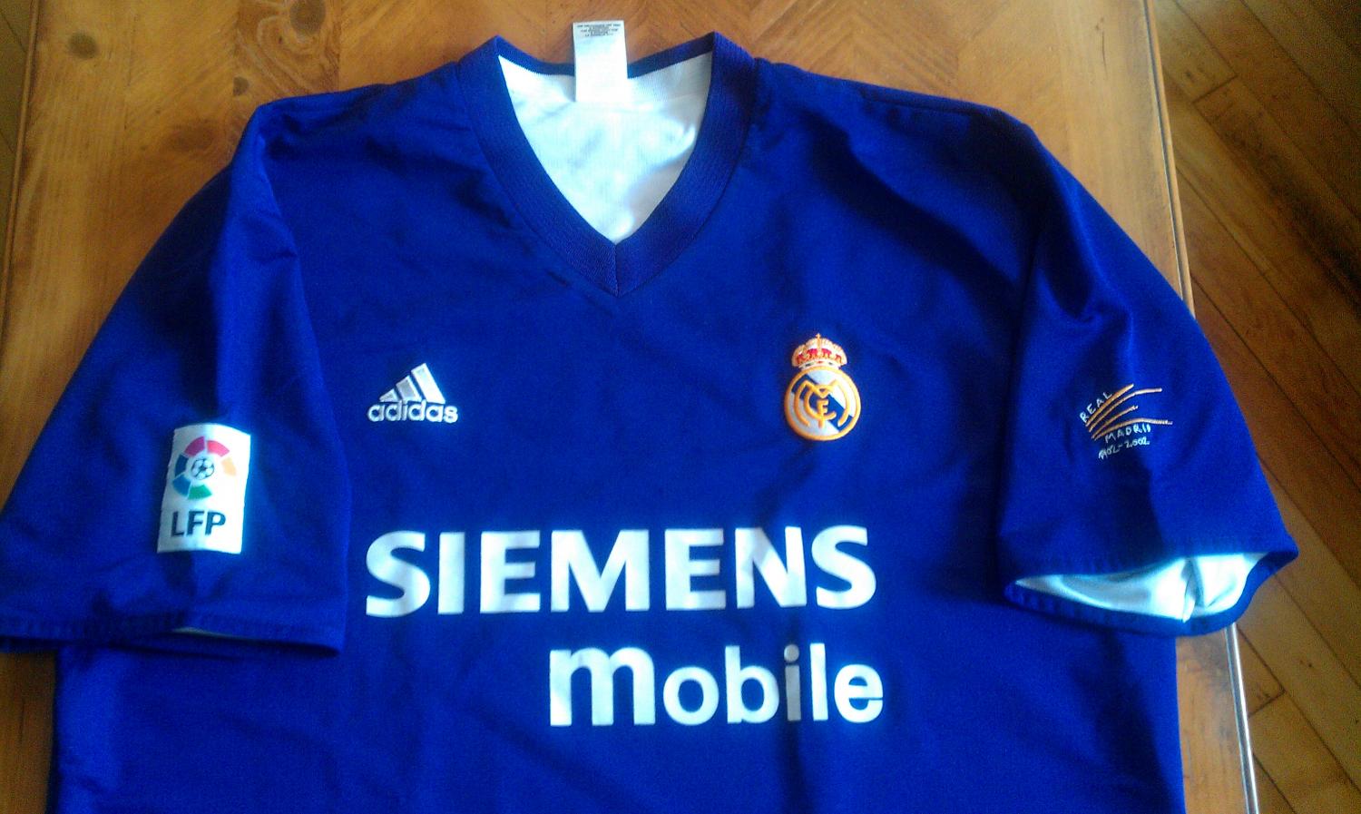 maillot real madrid third 2002-2003 pas cher