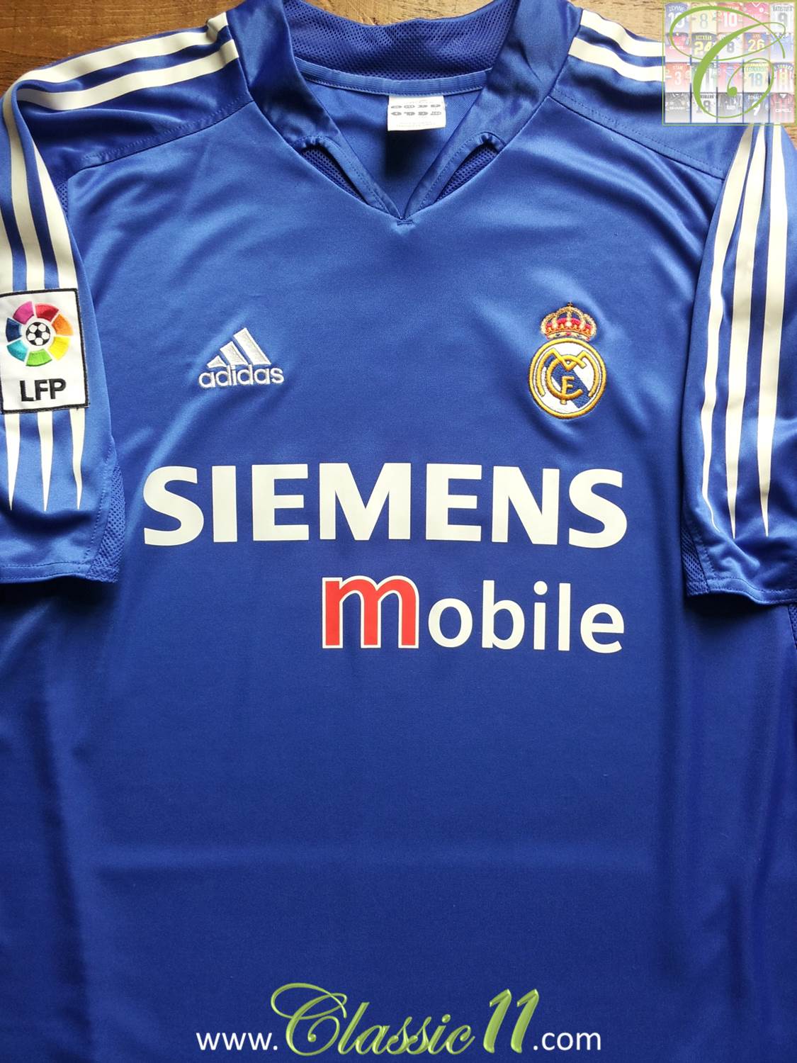 maillot real madrid third 2004-2005 rétro