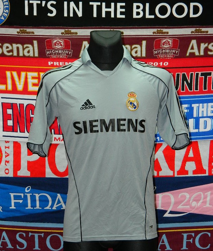 maillot real madrid third 2005-2006 rétro
