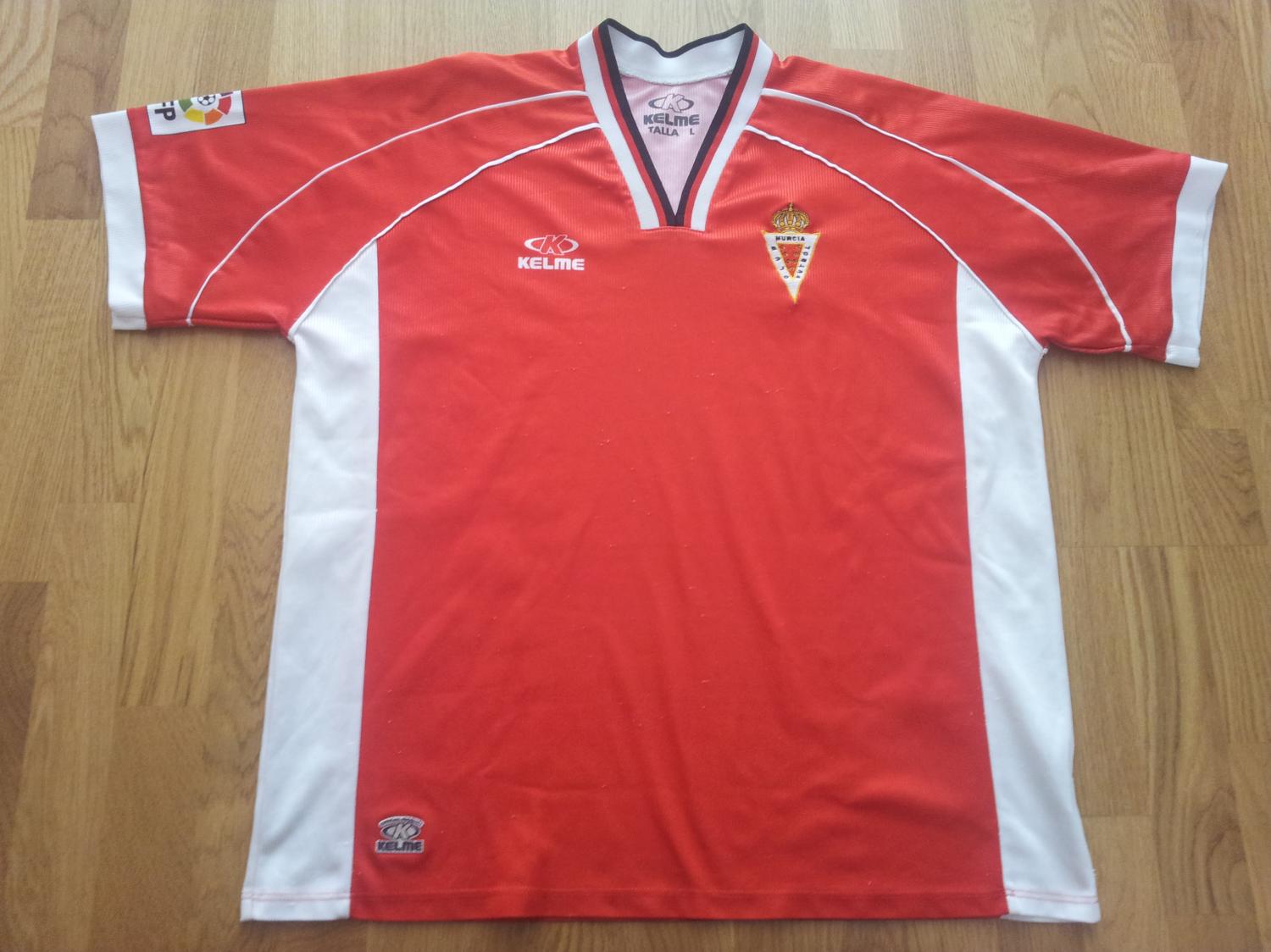 maillot real murcia domicile 2011-2013 rétro