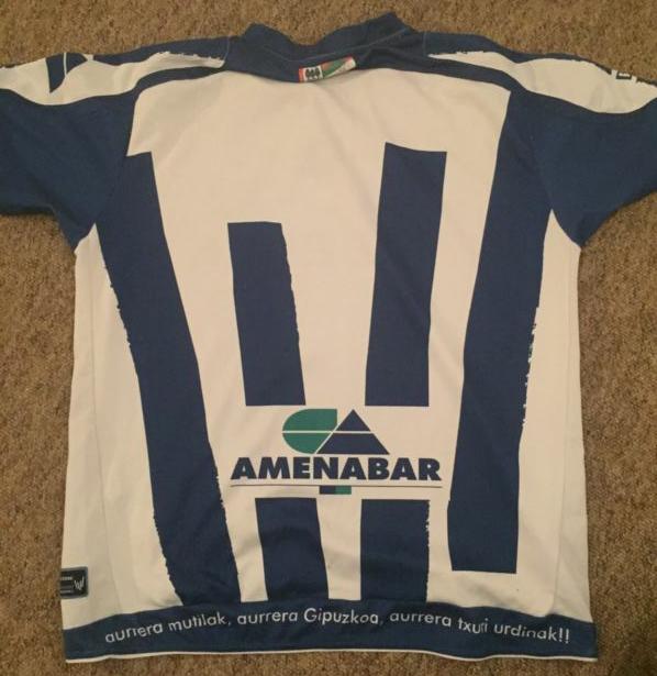 maillot real sociedad domicile 2009-2010 rétro maillot real sociedad domicile 2009-2010 rétro
