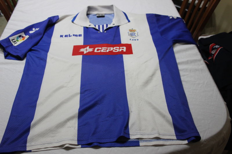 maillot recreativo de huelva domicile 1998-1999 rétro