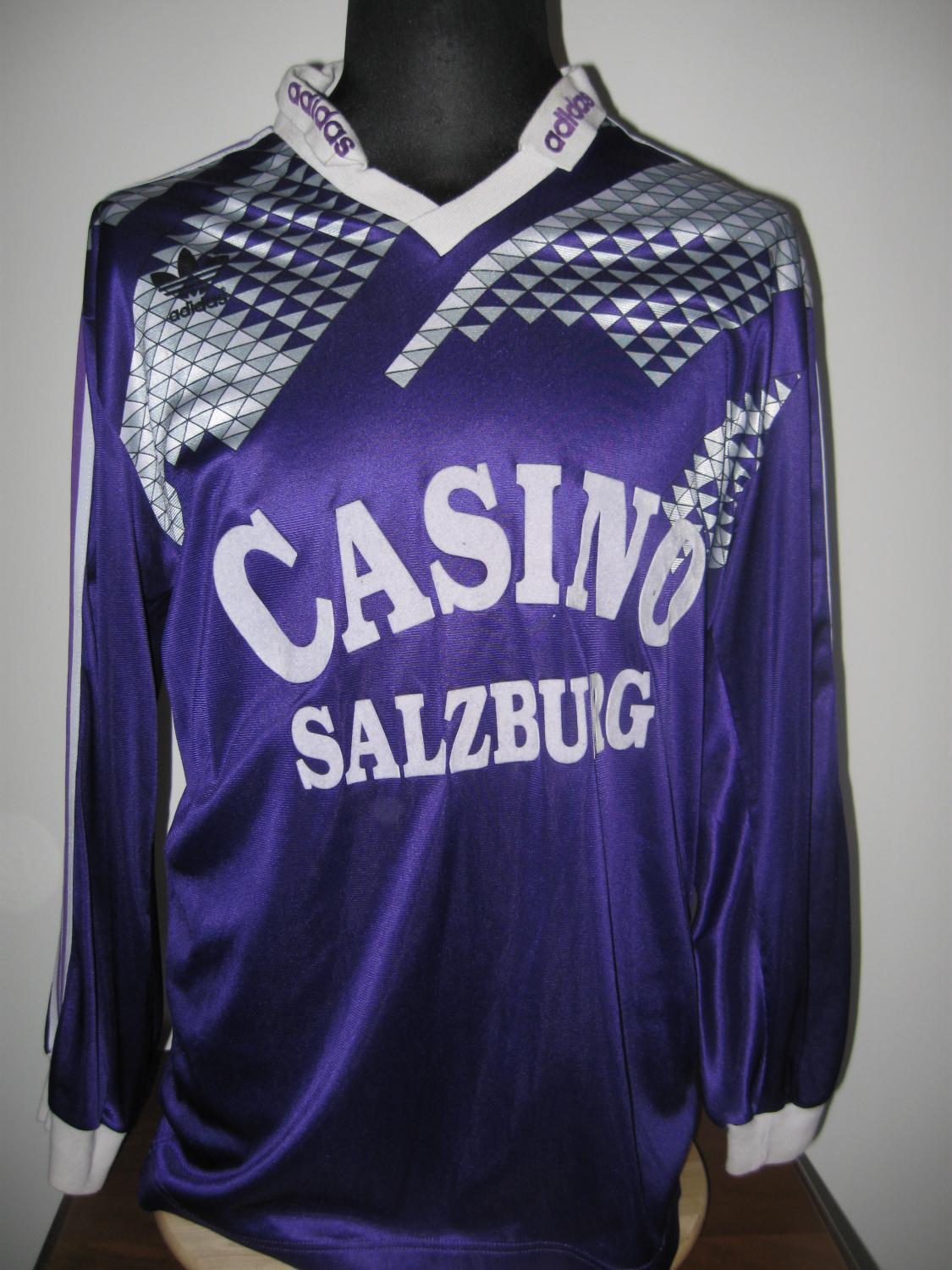 maillot red bull salzburgo domicile 1989-1990 pas cher