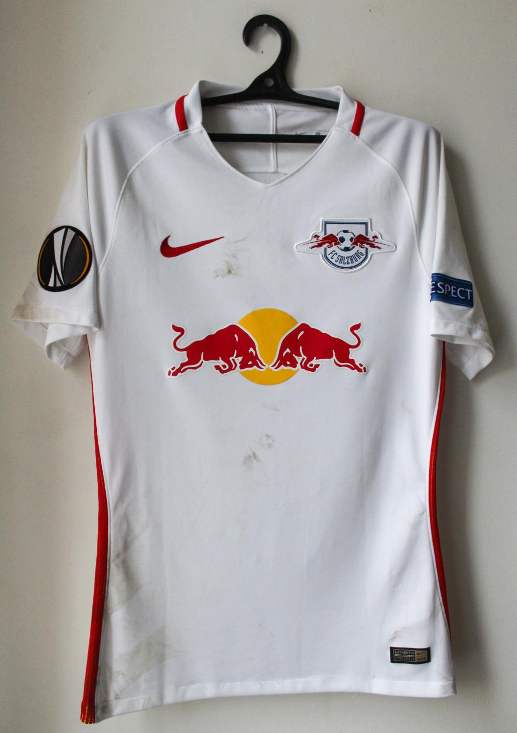 maillot red bull salzburgo domicile 2016-2017 rétro