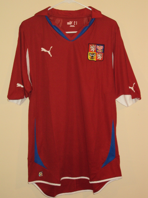 maillot république tchèque domicile 2010-2012 rétro