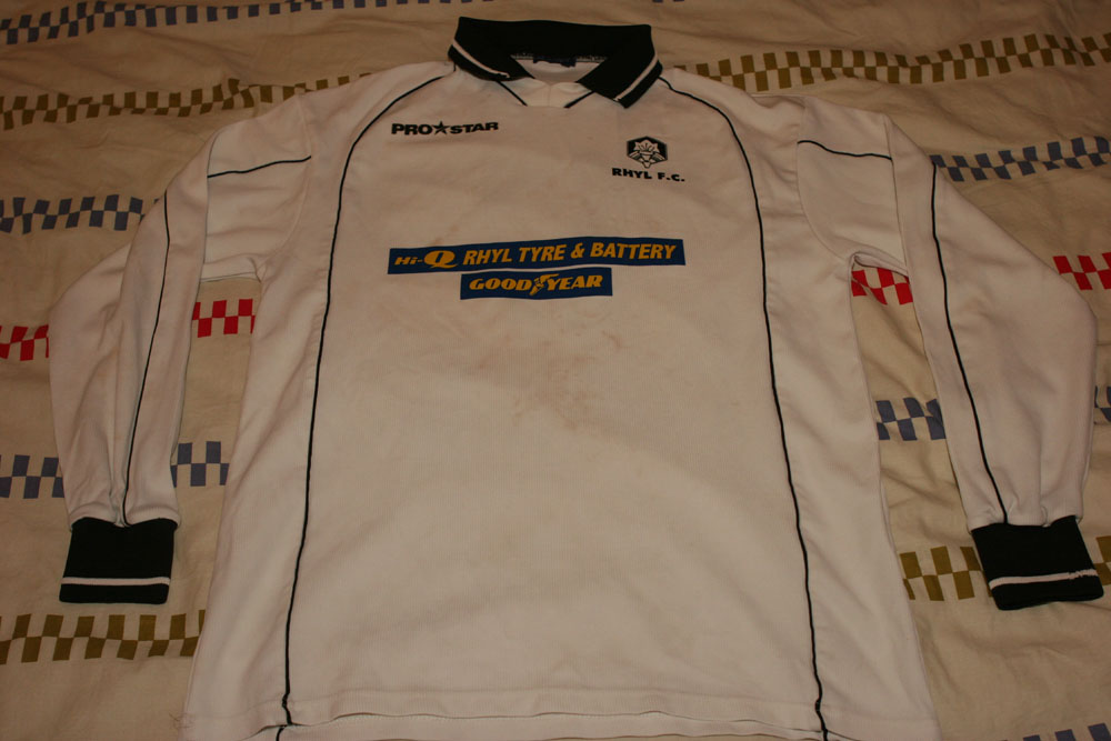 maillot rhyl fc domicile 2001-2002 pas cher