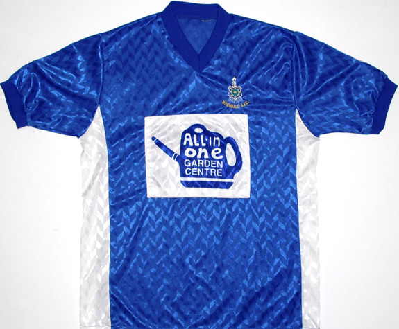 maillot rochdale afc domicile 1988-1989 rétro