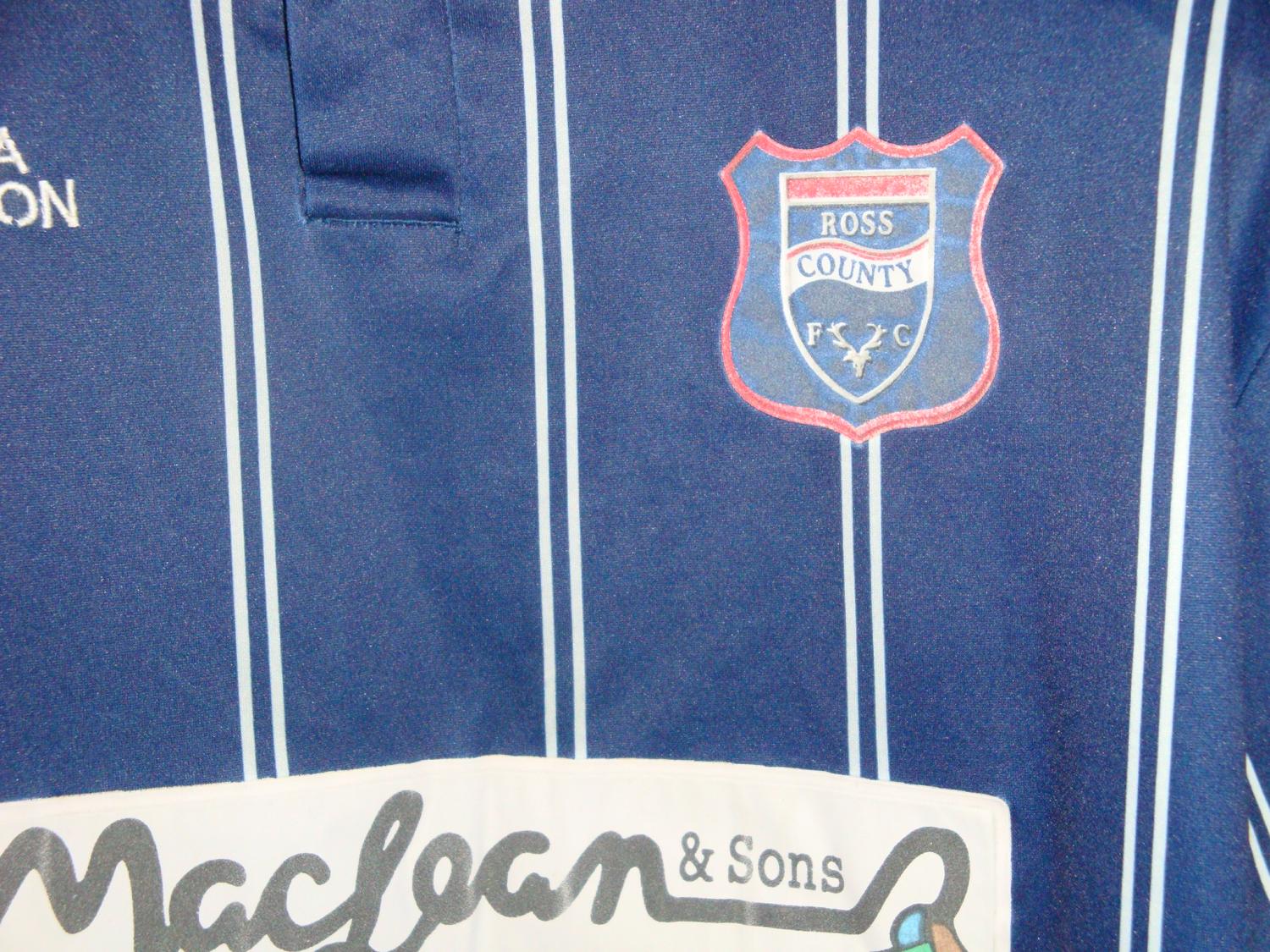 maillot ross county domicile 1997-1998 rétro