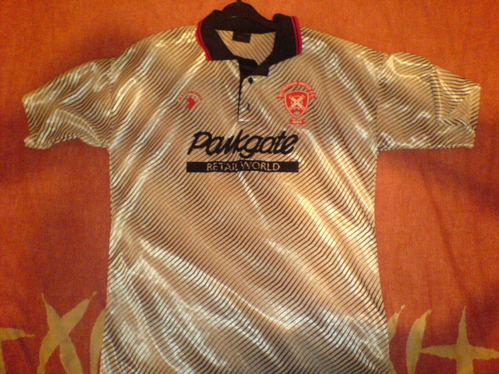 maillot rotherham united fc exterieur 1991-1992 rétro