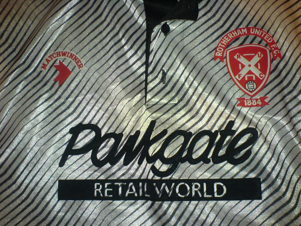 maillot rotherham united fc exterieur 1991-1992 rétro