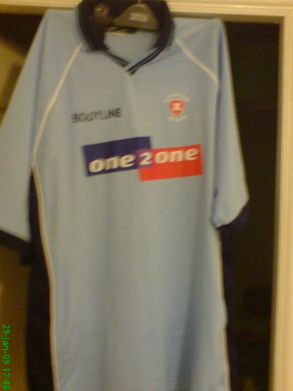 maillot rotherham united fc exterieur 2000-2002 pas cher