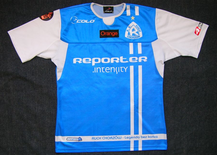 maillot ruch chorzów domicile 2007-2008 rétro