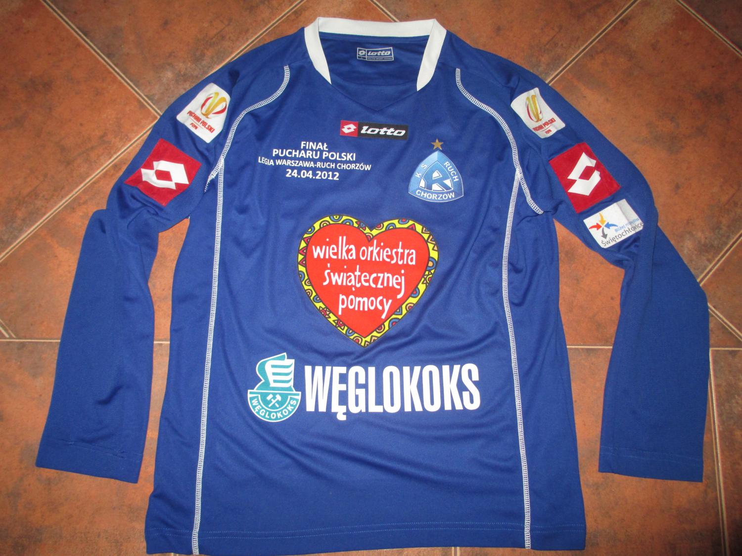 maillot ruch chorzów réplique 2011-2012 pas cher