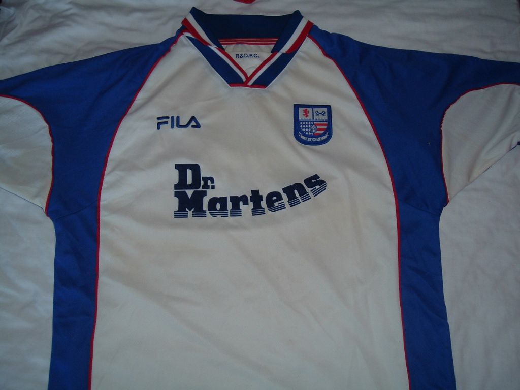 maillot rushden diamonds domicile 2000-2002 rétro