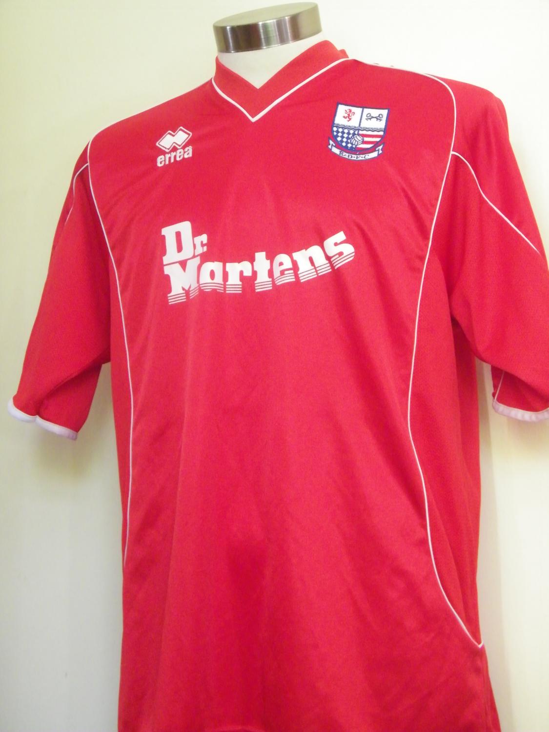 maillot rushden diamonds domicile 2004-2005 rétro