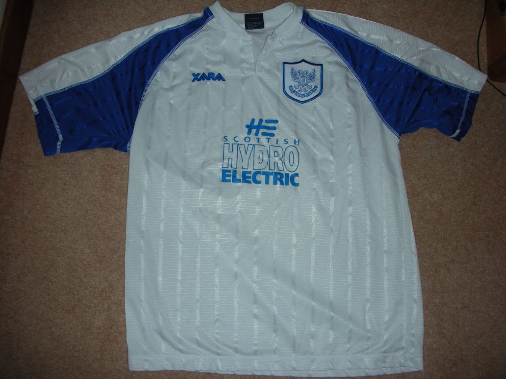 maillot saint johnstone exterieur 2000-2001 rétro