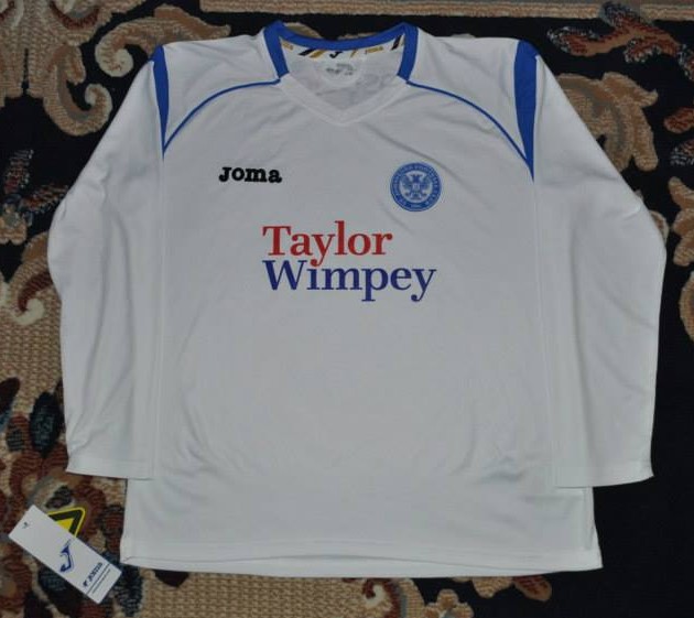 maillot saint johnstone exterieur 2010-2011 rétro