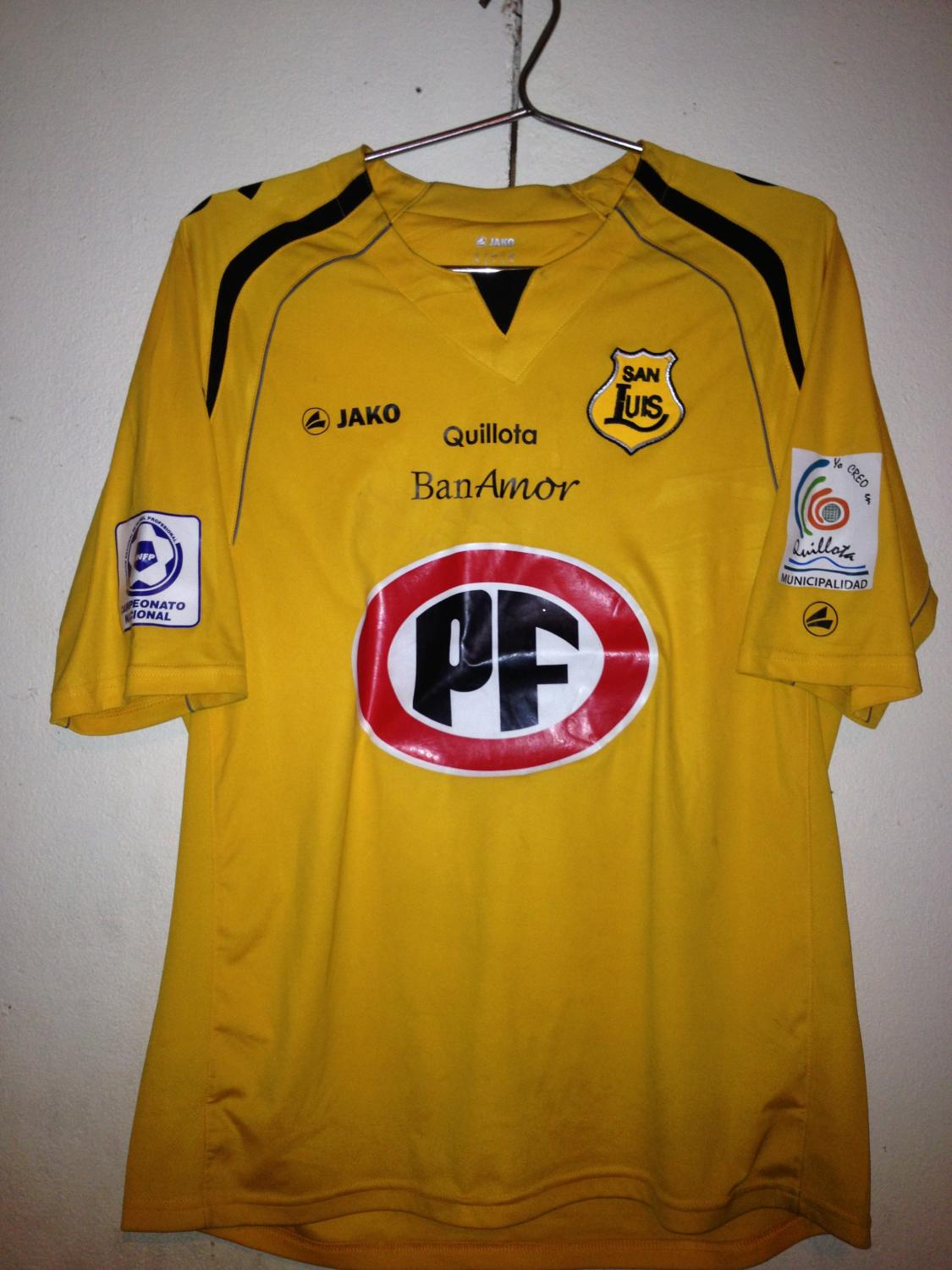 maillot san luis de quillota domicile 2013-2014 rétro