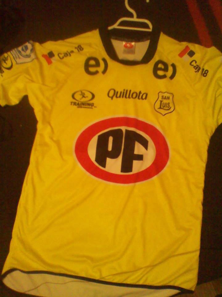 maillot san luis de quillota domicile 2013 pas cher