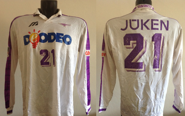 maillot sanfrecce hiroshima exterieur 1996-1997 rétro