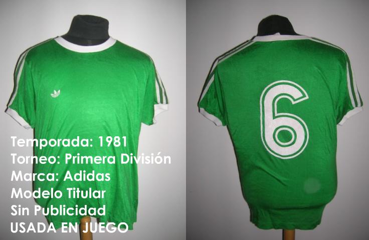 maillot sarmiento domicile 1981 rétro