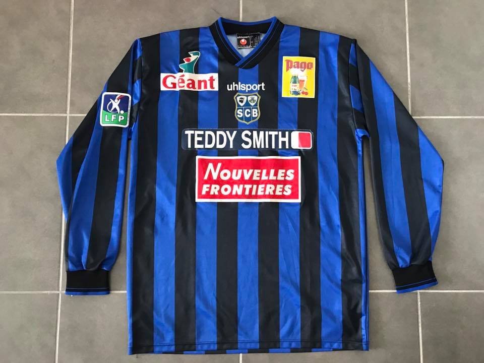 maillot sc bastia gardien 2003-2004 rétro