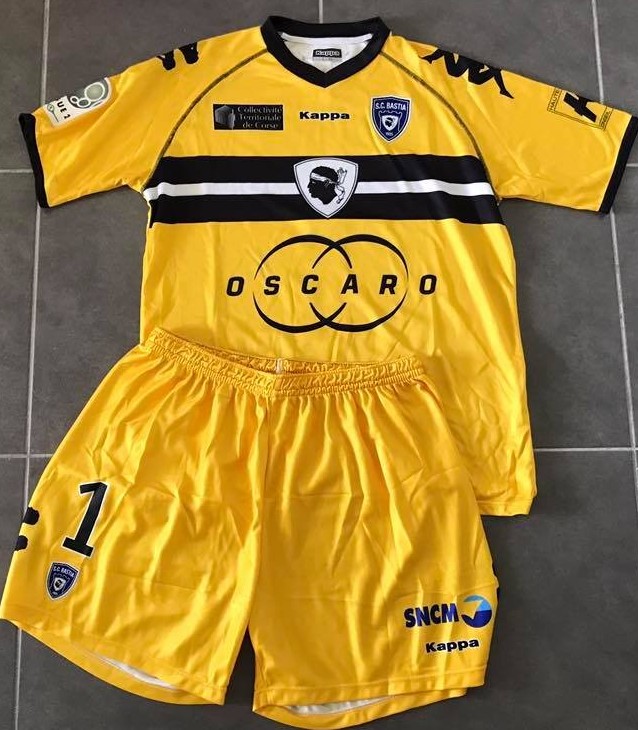 maillot sc bastia gardien 2011-2012 pas cher