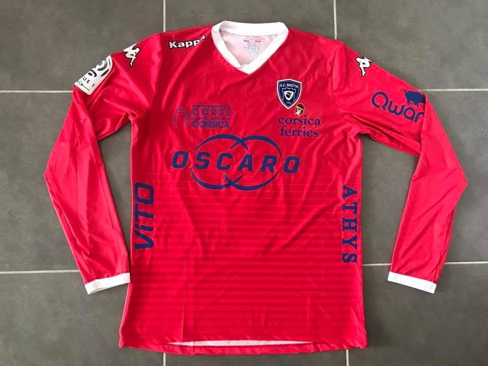 maillot sc bastia gardien 2016-2017 pas cher