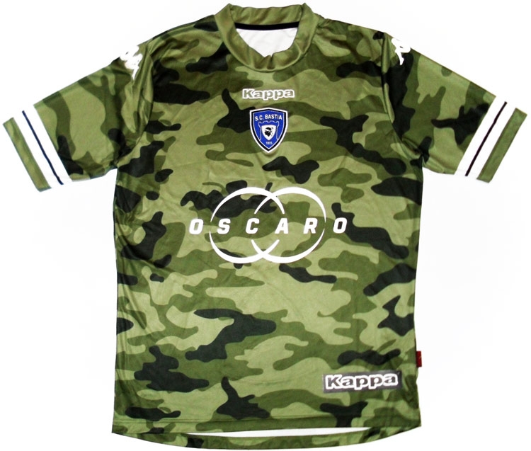 maillot sc bastia third 2013-2014 pas cher