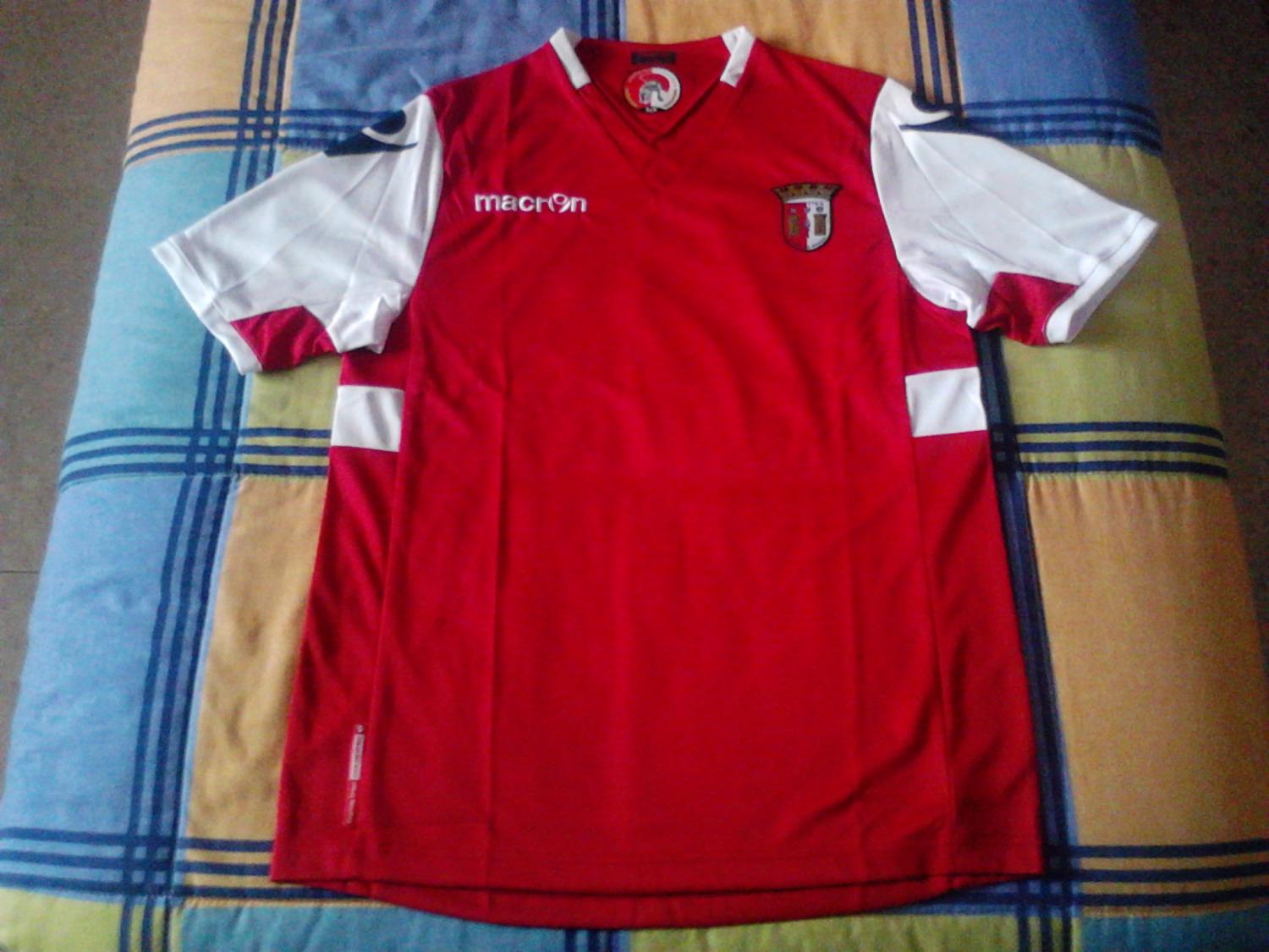 maillot sc braga domicile 2011-2012 rétro