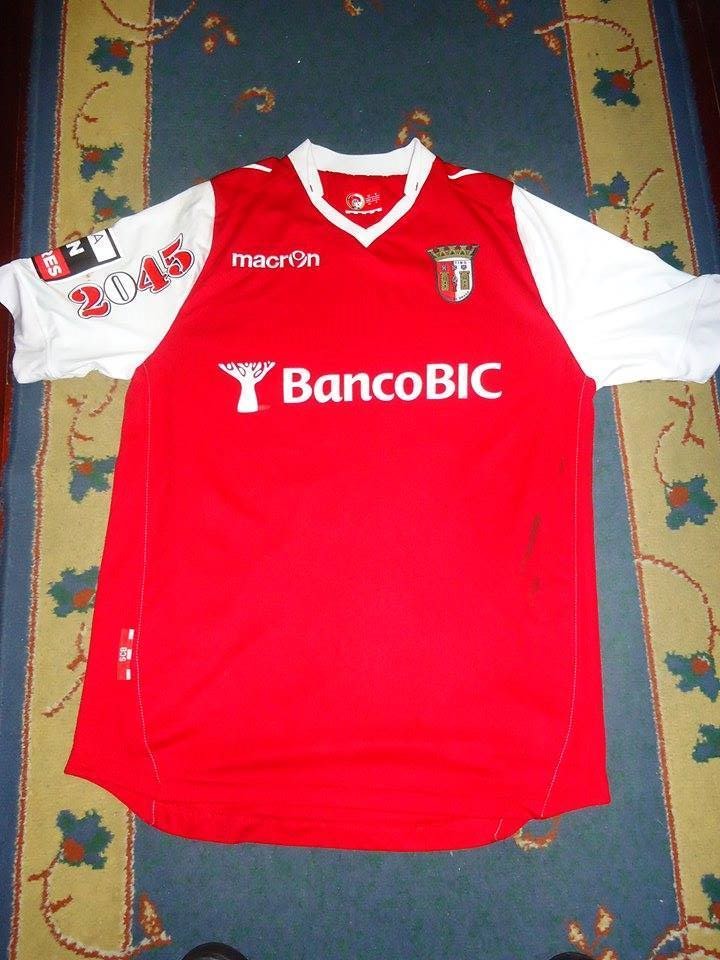 maillot sc braga domicile 2013-2014 rétro