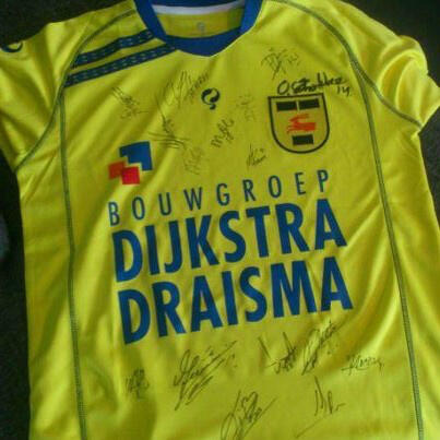 maillot sc cambuur domicile 2012-2013 rétro