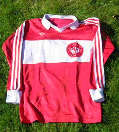 maillot sc fortuna cologne domicile 1983-1984 rétro