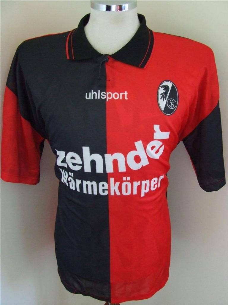 maillot sc fribourg domicile 1996-1997 pas cher