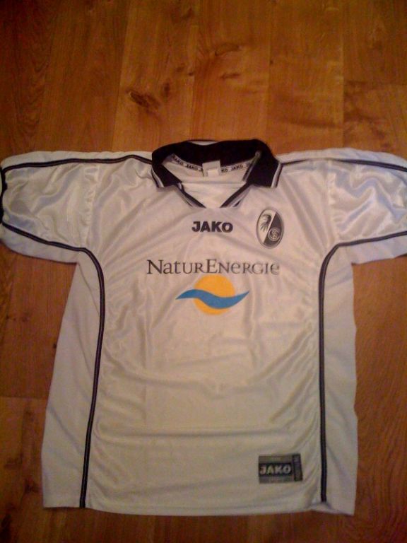 maillot sc fribourg exterieur 2001-2002 pas cher
