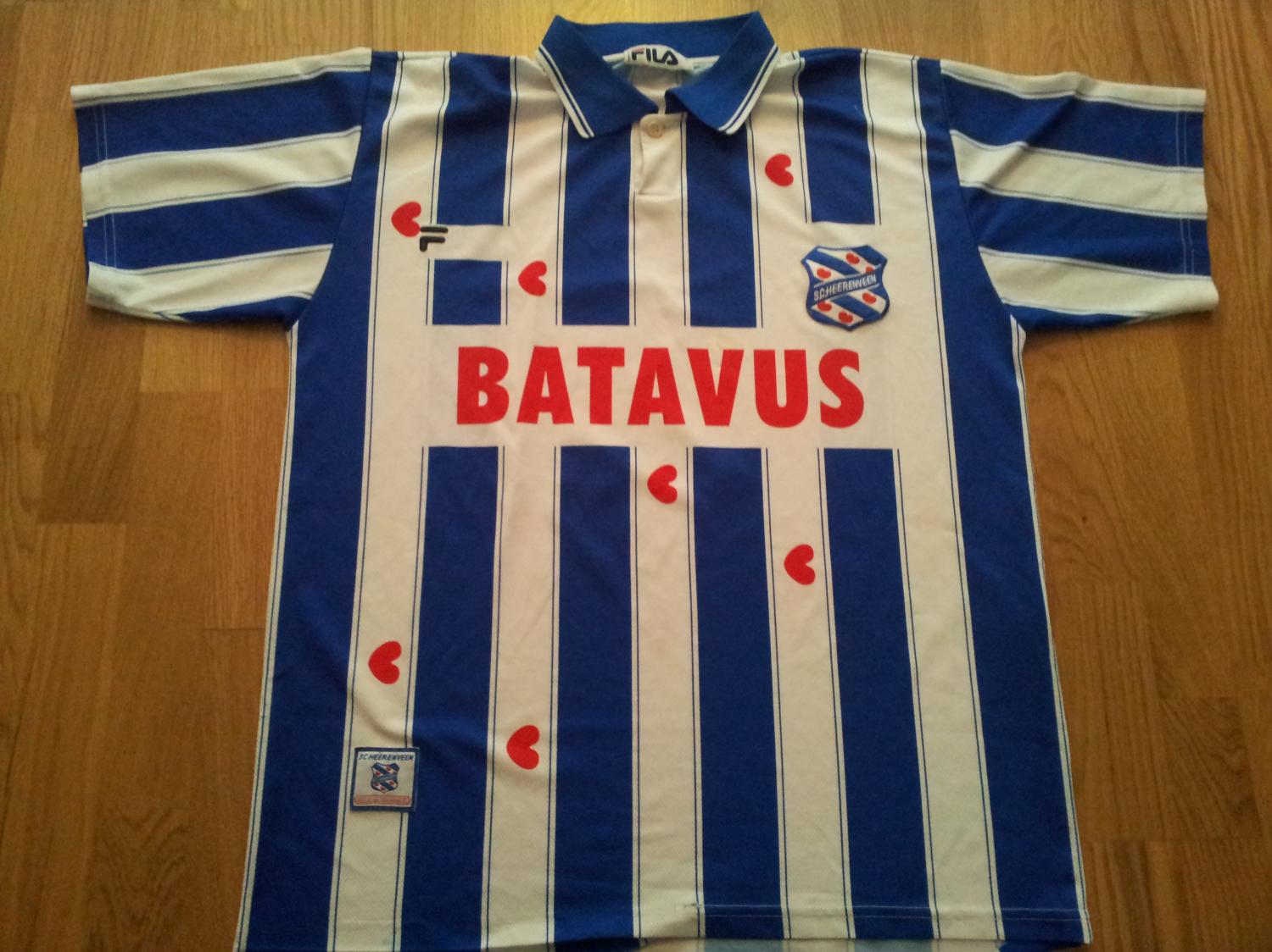 maillot sc heerenveen domicile 1990-1991 pas cher