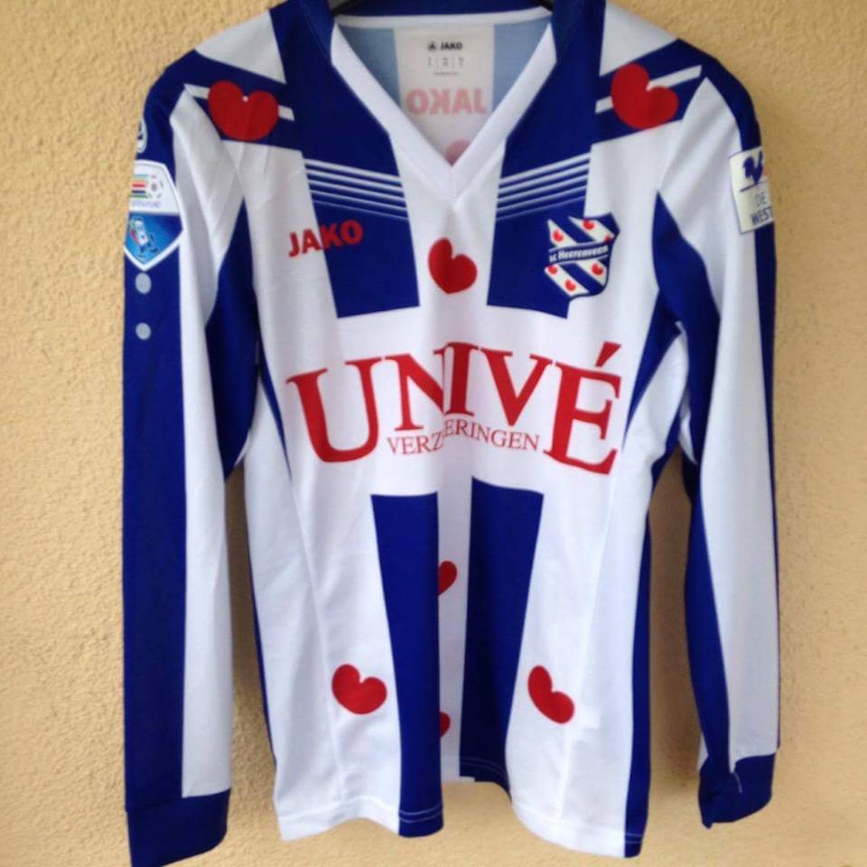 maillot sc heerenveen domicile 2015-2016 rétro