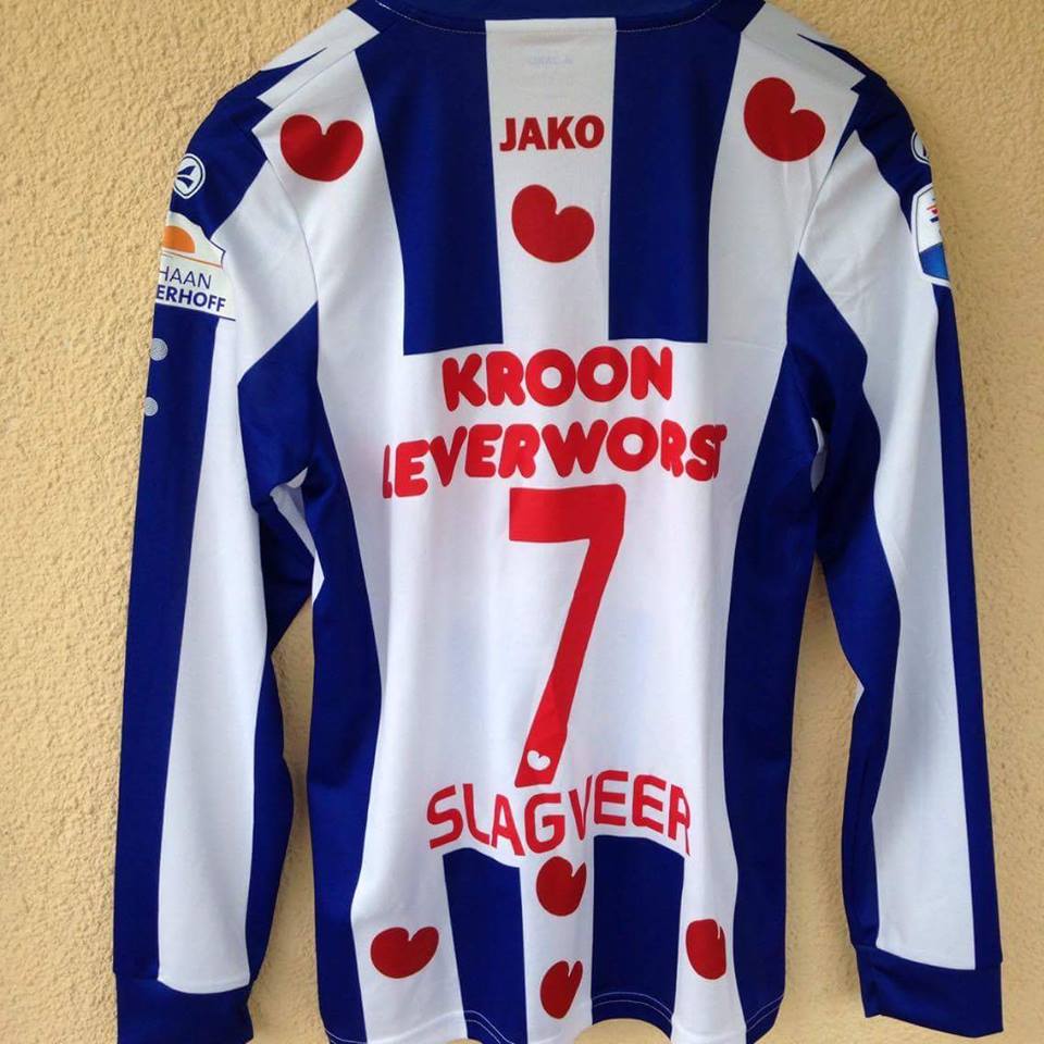 maillot sc heerenveen domicile 2015-2016 rétro