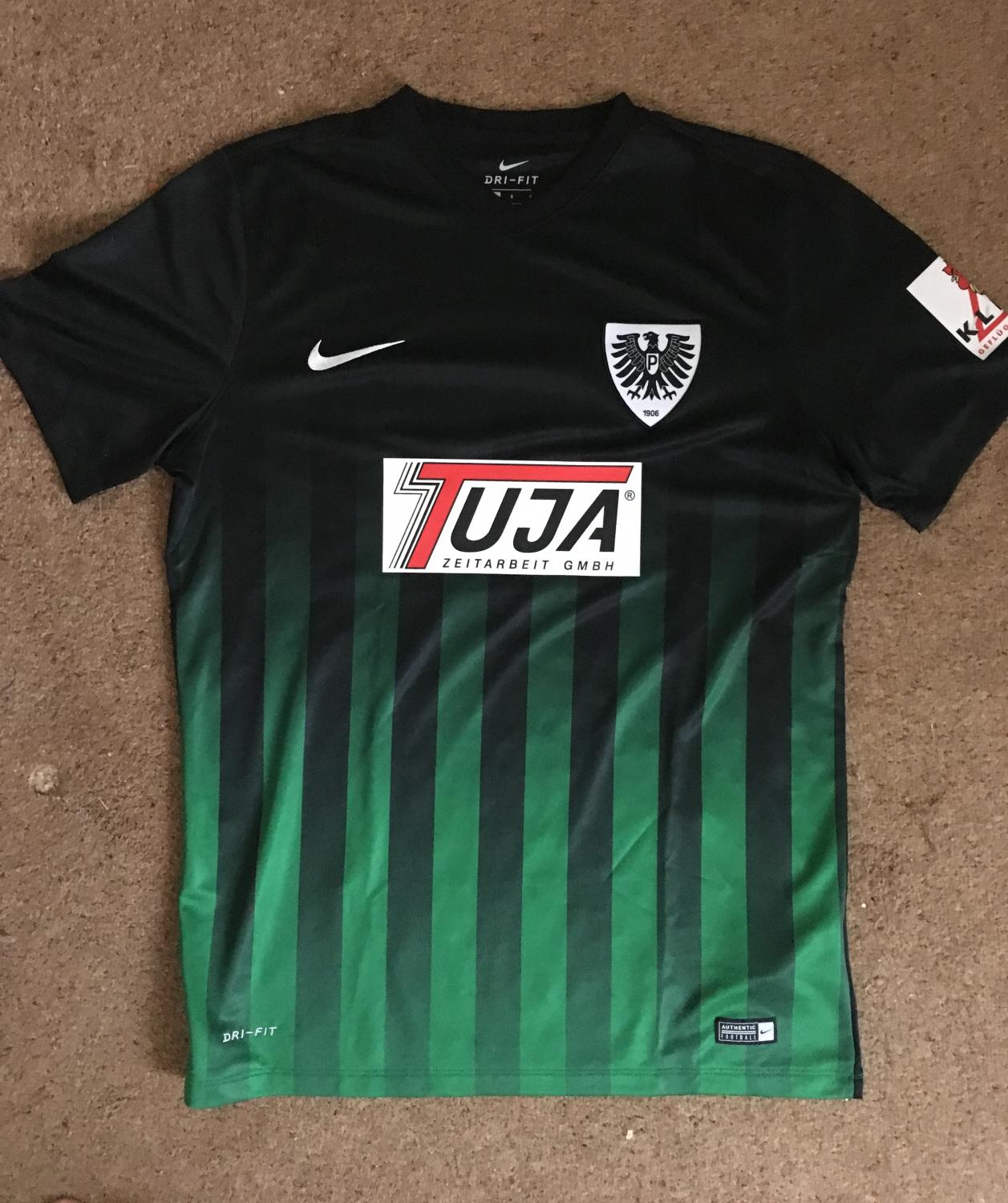 maillot sc preussen münster domicile 2016-2017 rétro