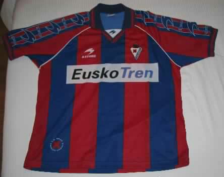 maillot sd eibar domicile 1997-1999 pas cher