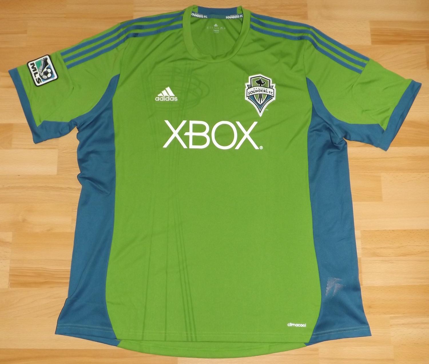 maillot seattle sounders domicile 2013-2015 rétro