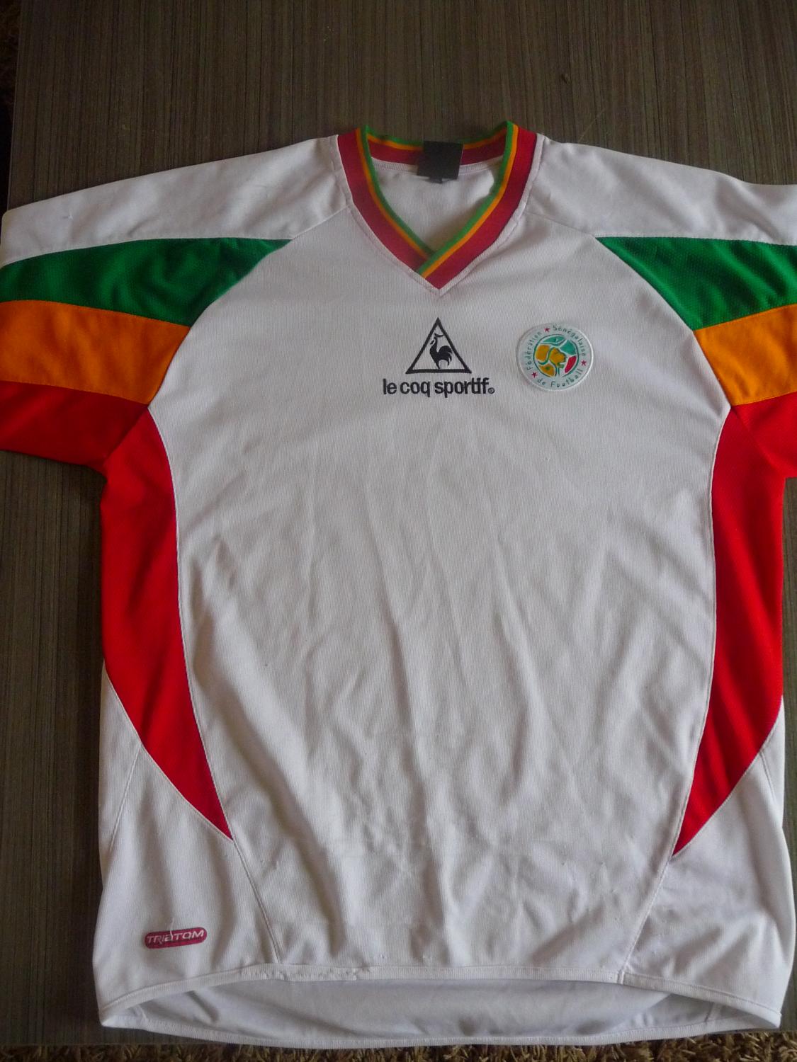 maillot sénégal domicile 2002-2003 pas cher