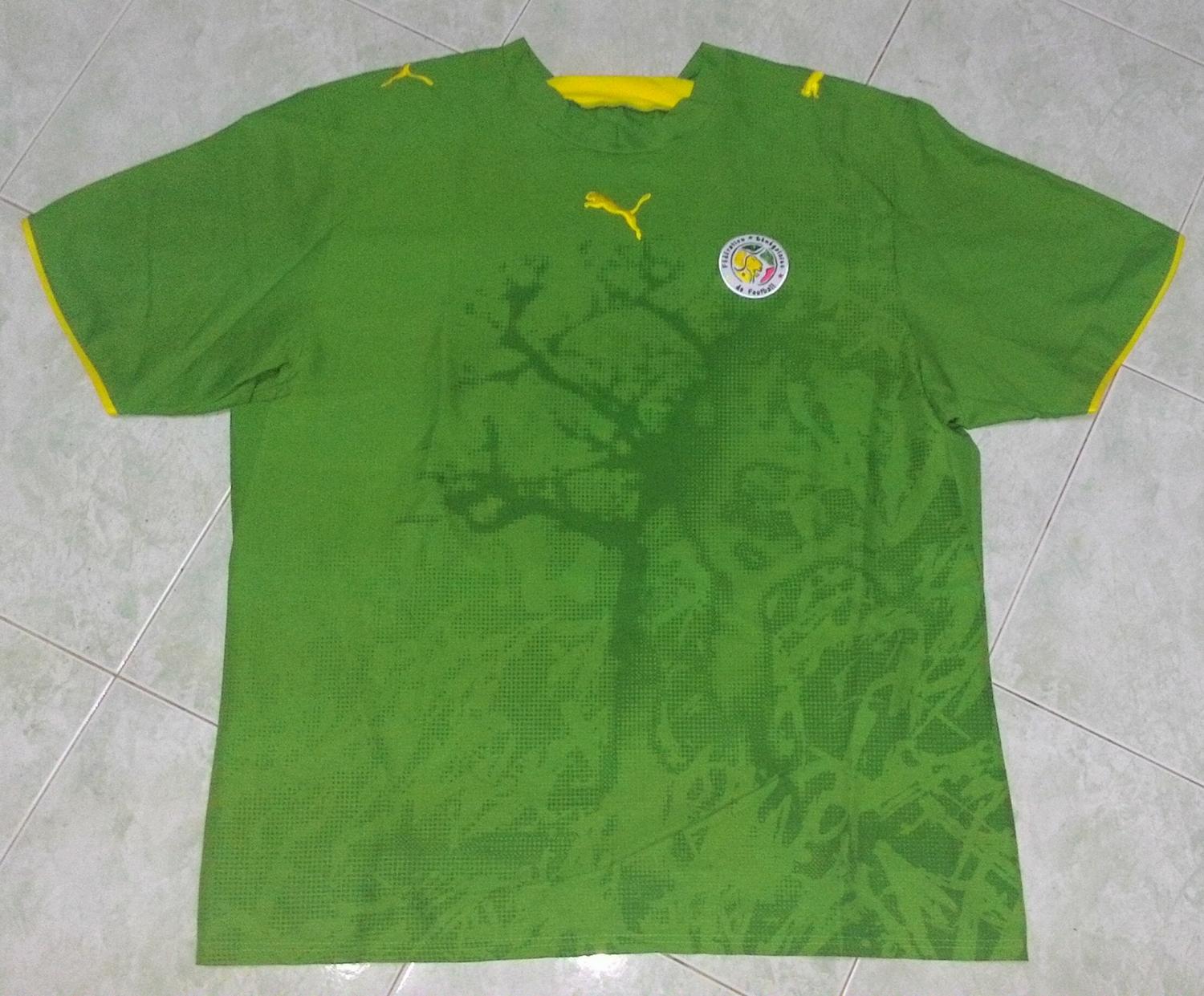 maillot sénégal exterieur 2006-2007 pas cher